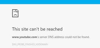 DNS server not Respnding