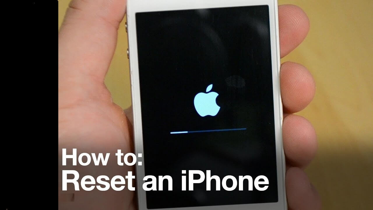 how to reset iphone
