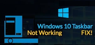 Windows 10 Taskbar not working