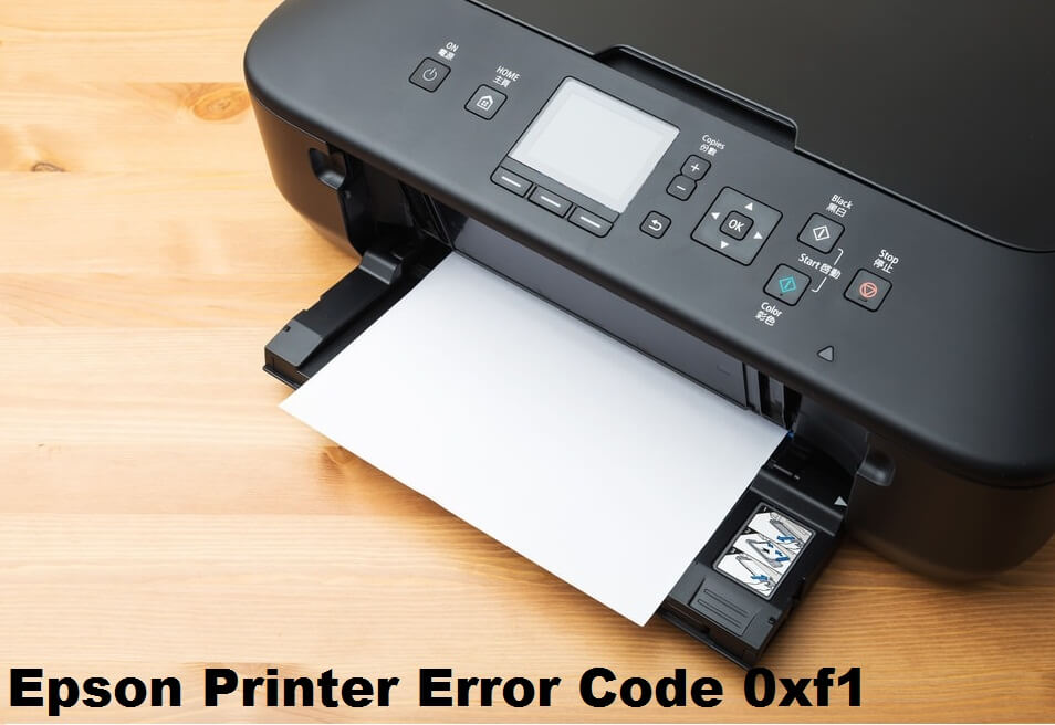 Epson printer error code 0xf1